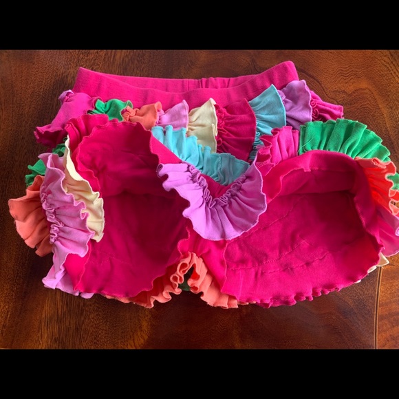 SOLD Lemon Loves Lime Girls Skort- Size 8/10 - Picture 2 of 4